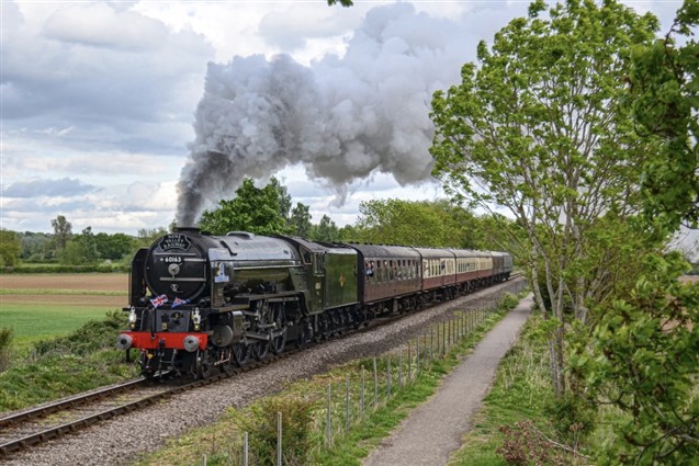 Tornado at the Nene Valley Railway