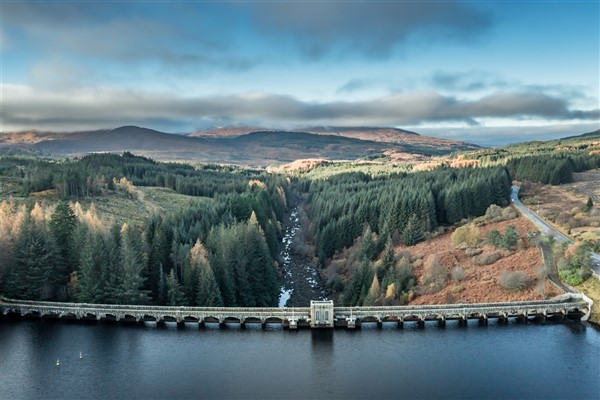 Laggan Dam (c) Visit Scotland Airborne Lens Liam A