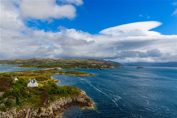View towards Kyle of Lochalsh