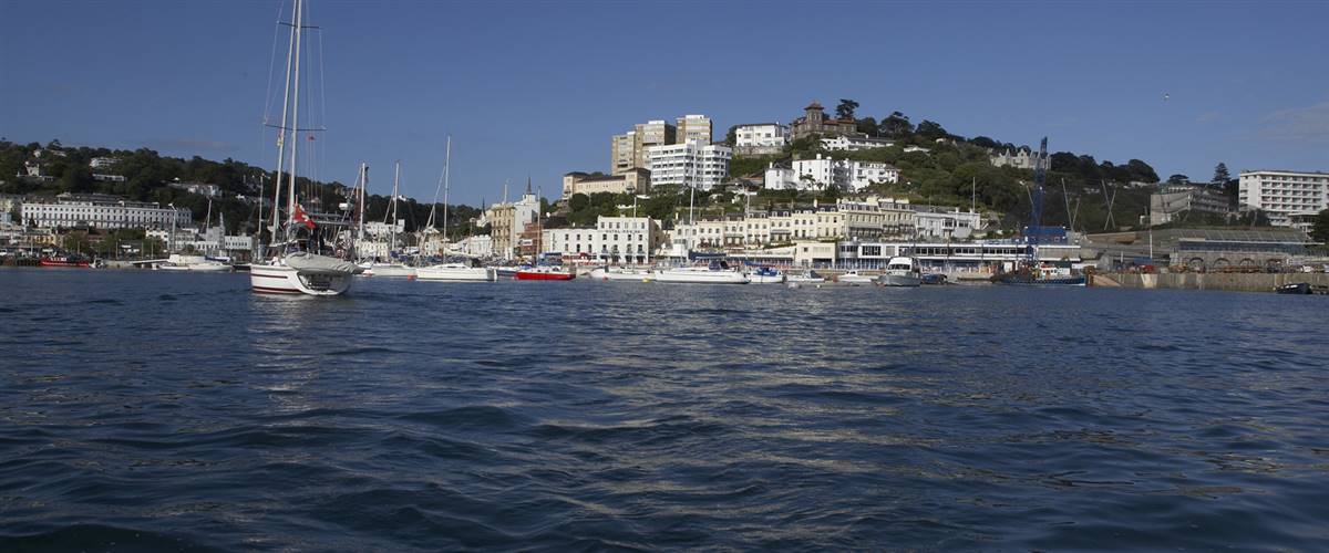 View of Torquay from the Sea
