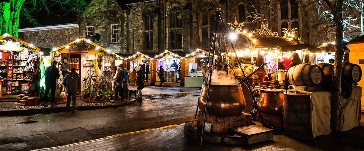 Winchester Christmas Markets (c) Harvey Mills